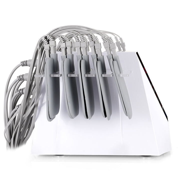 left side view of 2 IN 1 Microcurrent Muscle Stimulator EMS BIO Machine