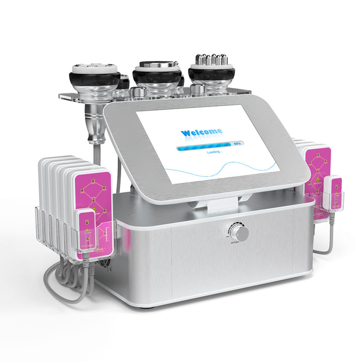 left side view of 7 in 1 Cavitation Ultrasonic Machine
