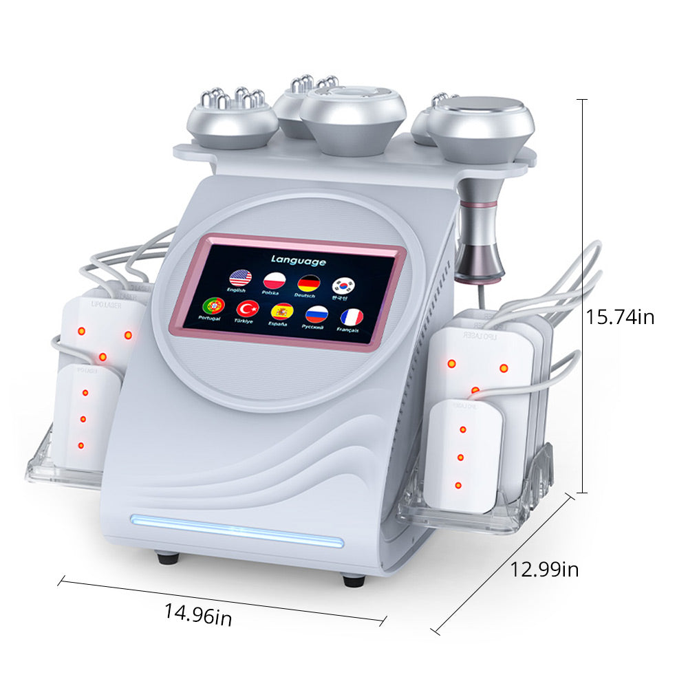 product size of the machine