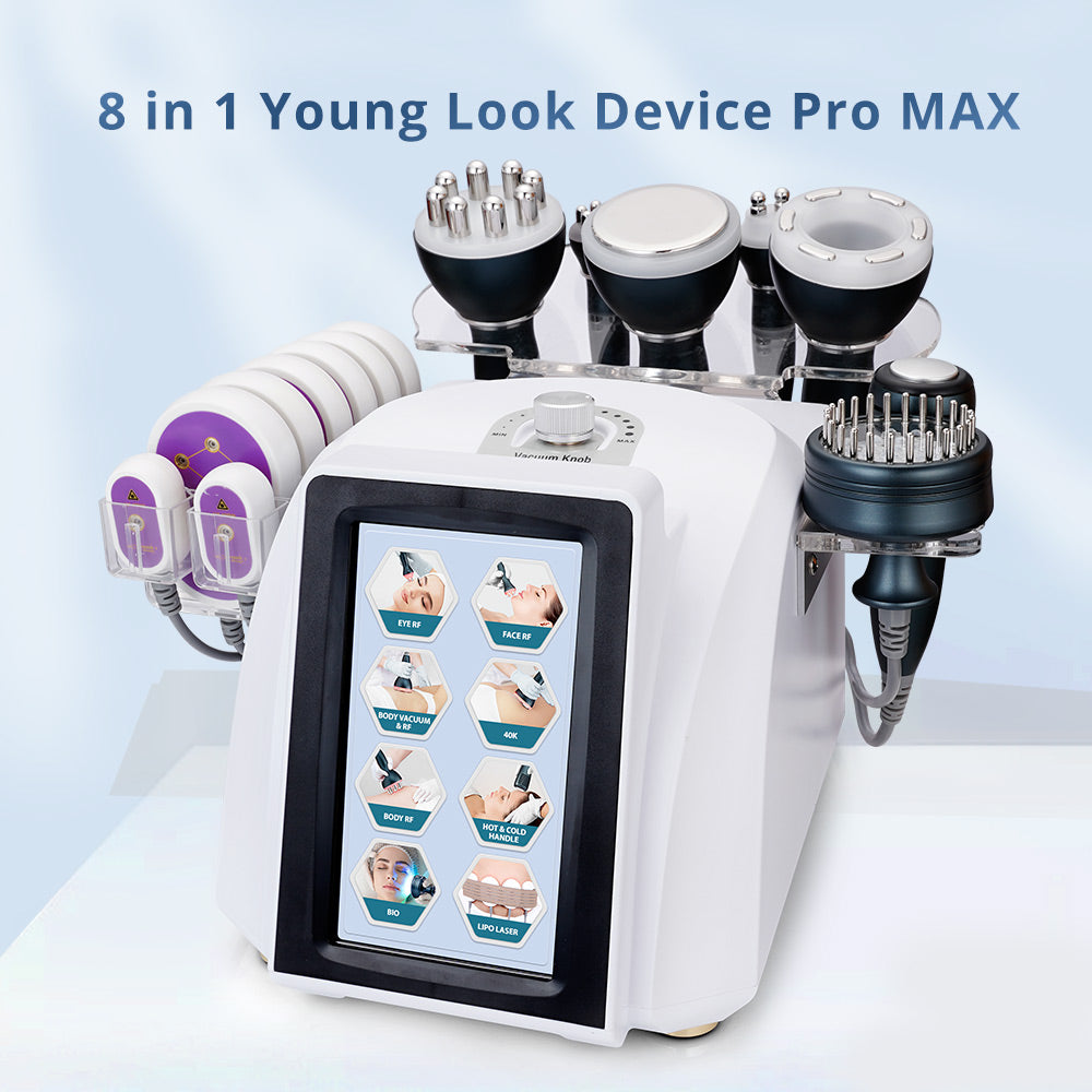 Professional 9 IN 1 Vacuum Ultrasonic Cavitation Radio Frequency Machine