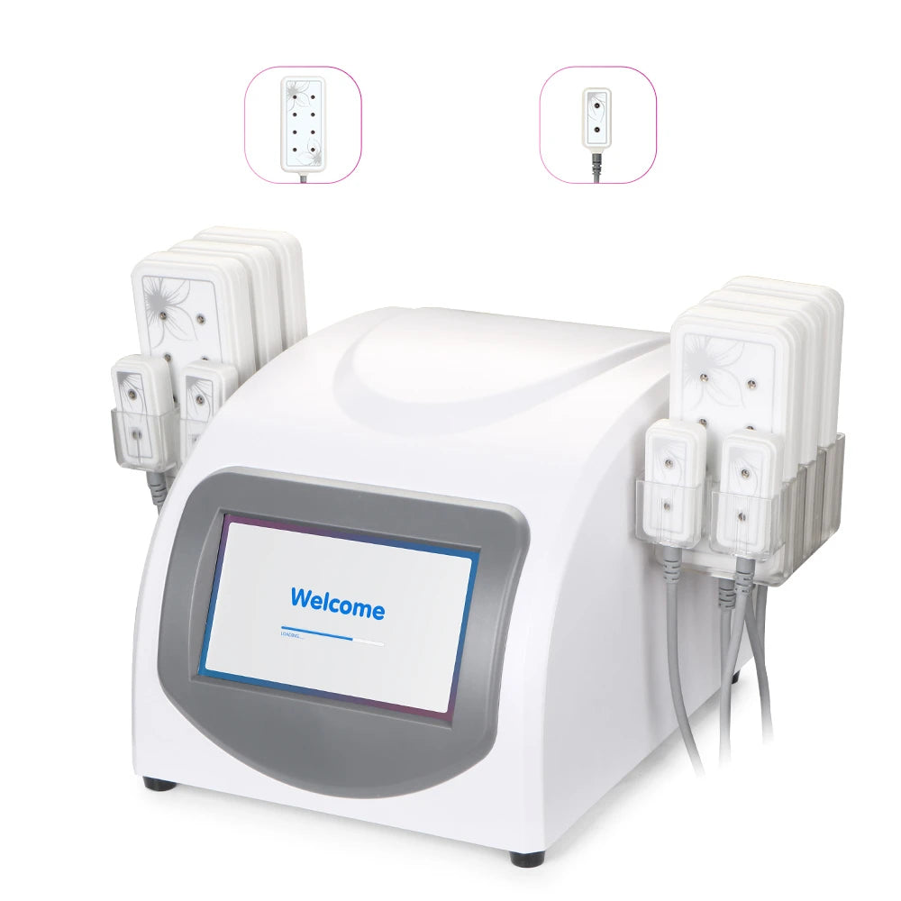 5mw 10 Pads Laser Led LLLT Machine 10 Pads For Home Use