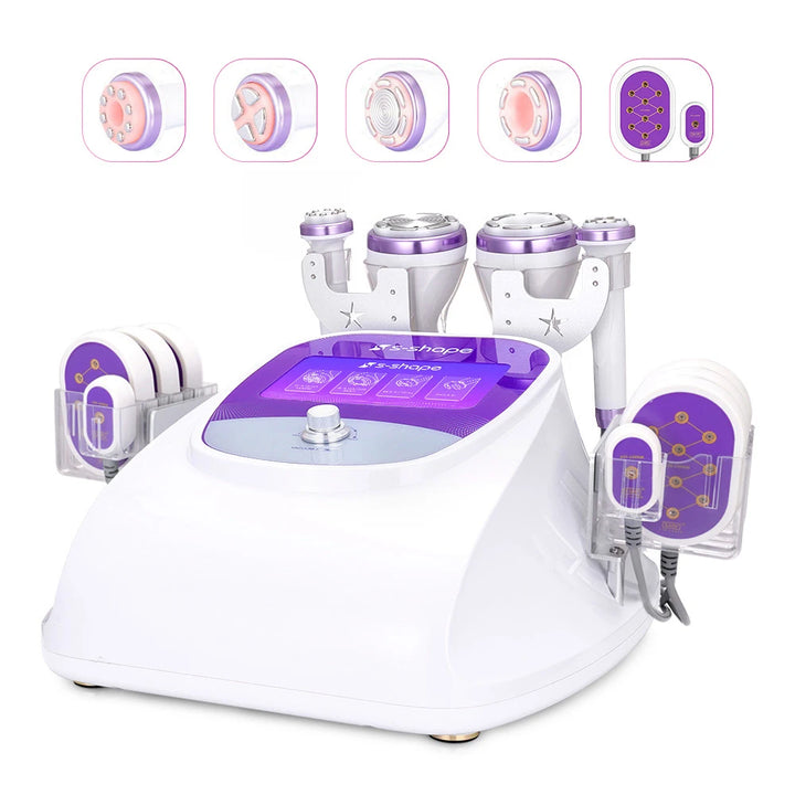 6 in 1 Professional Ultrasonic Cavitation 2.5 30K Radio Frequency Machine