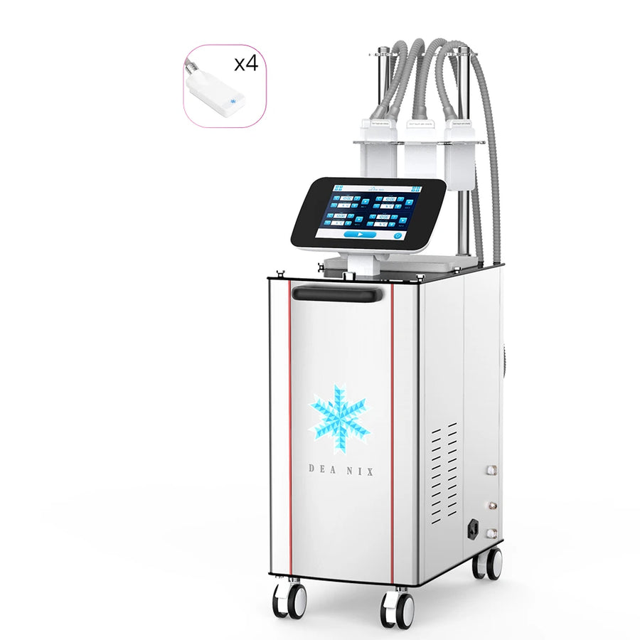 Standing 4 Pads Cold Freezing Machine