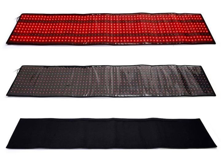 showing different angles of Full Body 630pcs LED Red Light Laser Lipo Belt