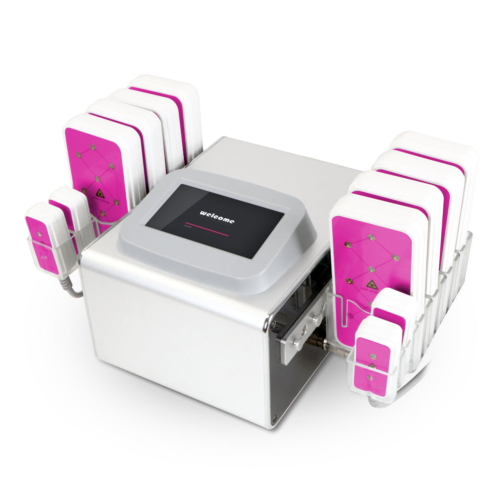 12 Pads Diode Led Laser Machine For SPA and Beauty Salon
