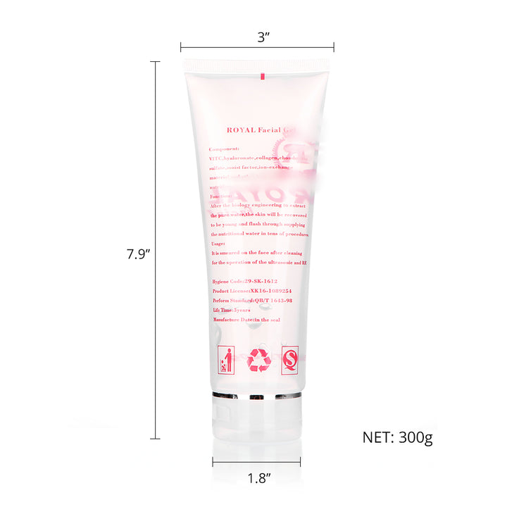 The size of Radio Frequency Cavitation Gel