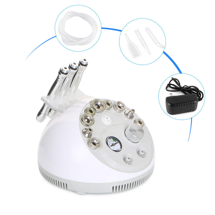 left side view of Diamond Vacuum Peel Skin Rejuvenation Dermabrasion Machine