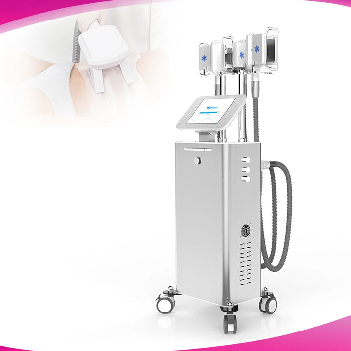 using 4 Handles Cold Freezing Vacuum Machine
