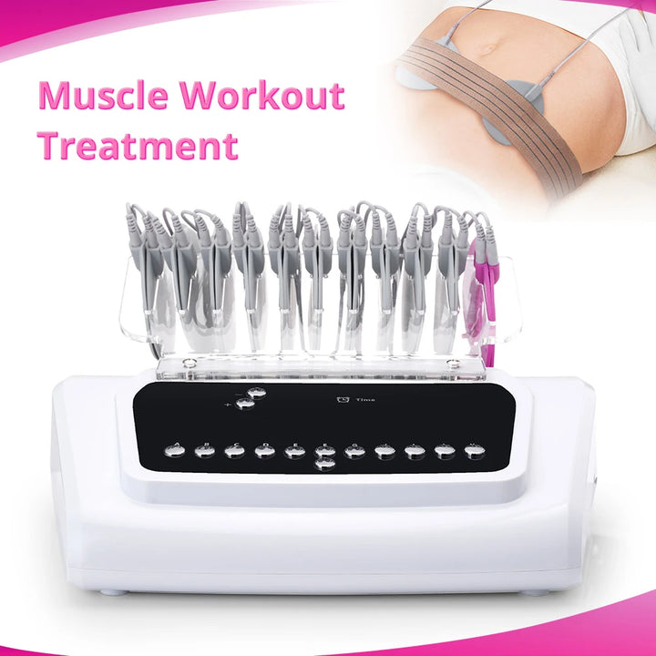 work out by 2 in 1 Bio Electrical Muscle Stimulation EMS Machine