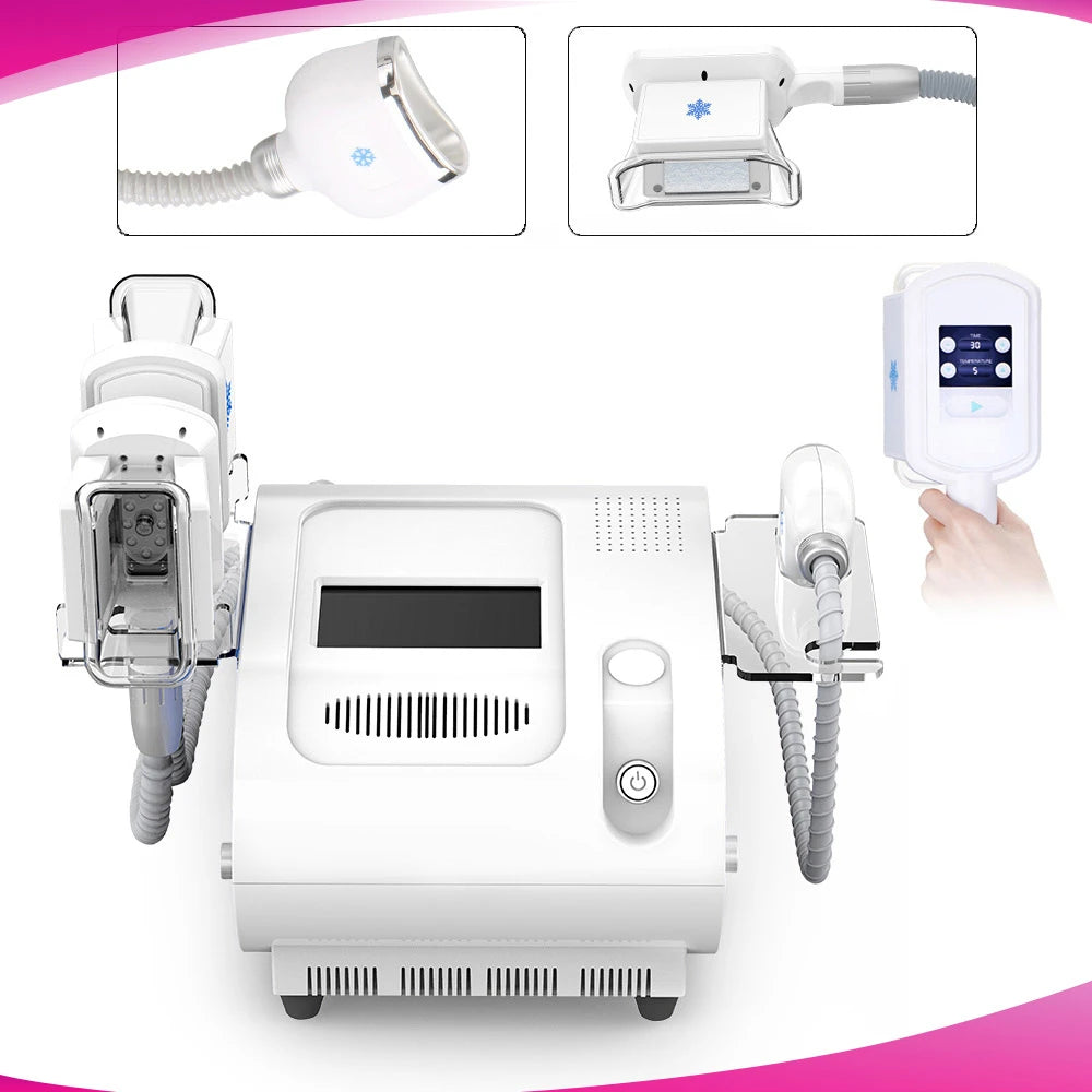 All sets of 3 Handles Vacuum Cooling Freeze Machine For SPA Use