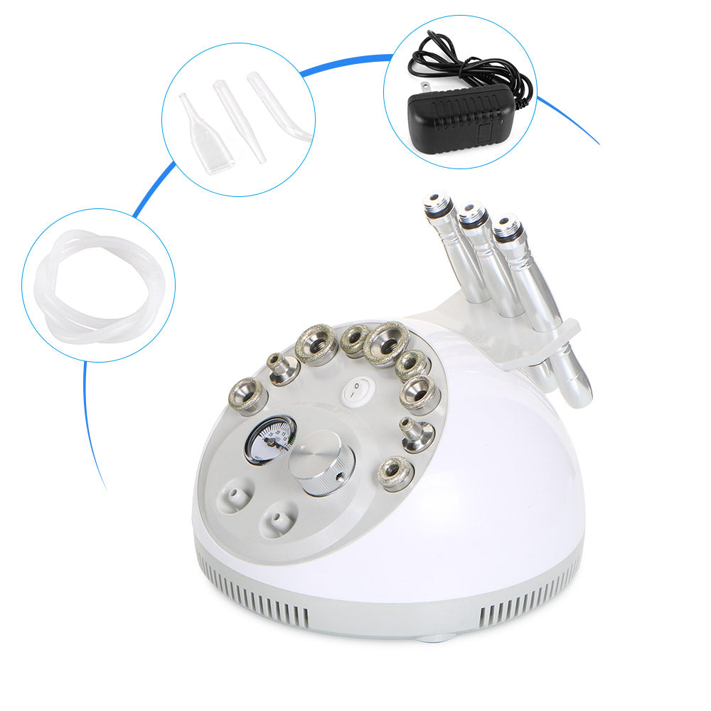 right side view of Diamond Vacuum Peel Skin Rejuvenation Dermabrasion Machine