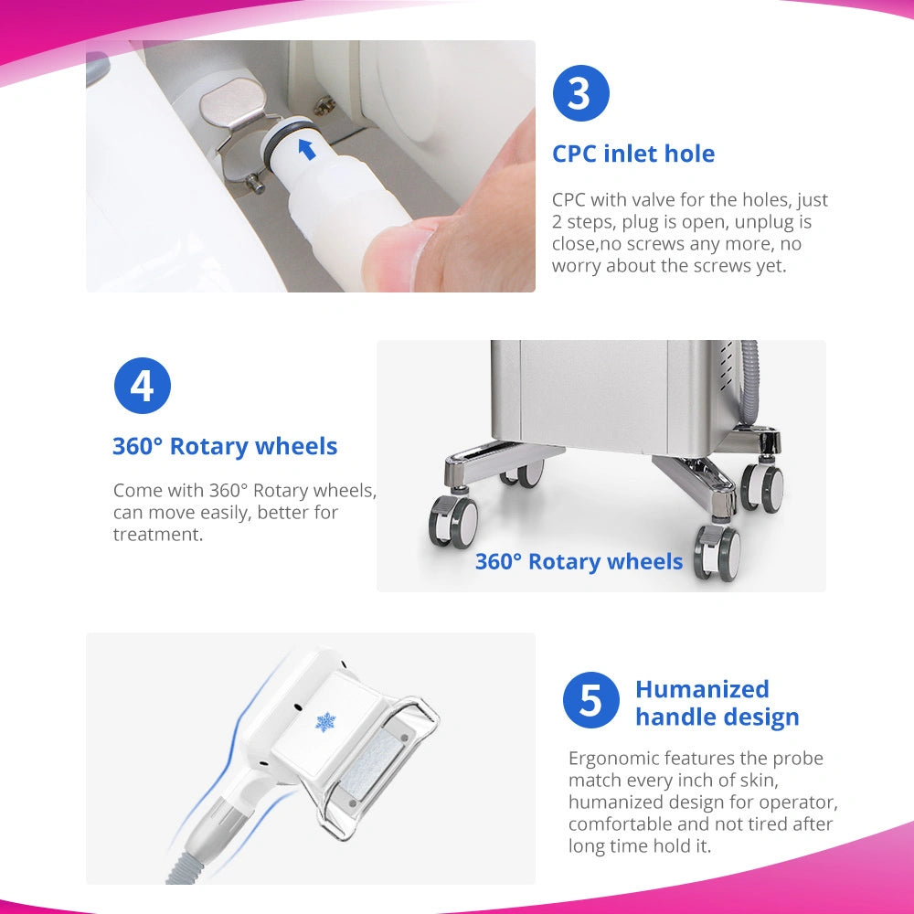 Advantages of Professional 5 In 1 Vertical Cavitation Machine