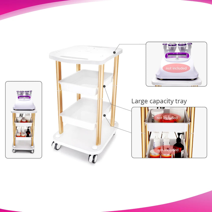 using Rolling Salon Trolley