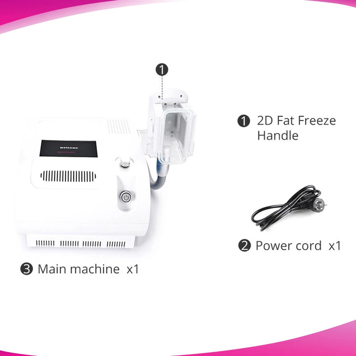 Package list of Single Handle Cooling Vacuum Treatment Cold Freezing Machine