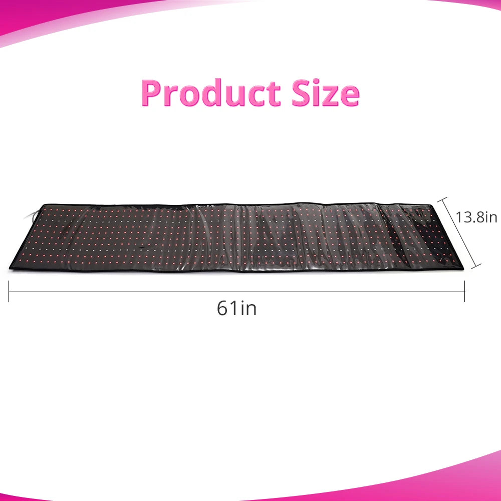 product size of Full Body 630pcs LED Red Light Laser Lipo Belt