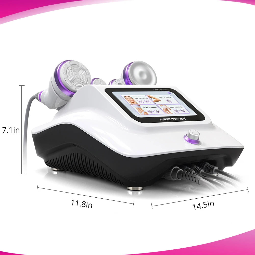 The product size of Aristorm S Shape 30K Cavitation Machine