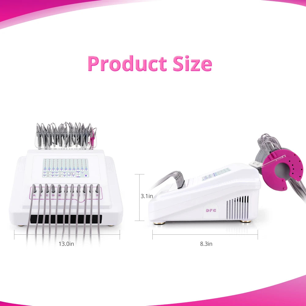 product size of Electronic Muscle Stimulation Vacuum Cupping Machine