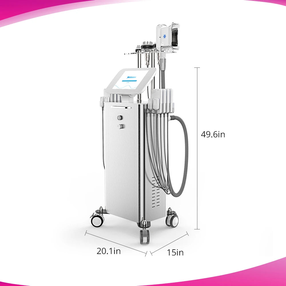 Product size of 5 IN 1 Professional Cold Freezing Machine