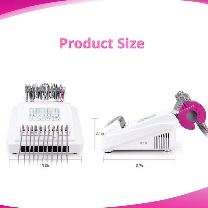 product size of 2 in 1 Electrical Muscle Stimulation EMS Machine