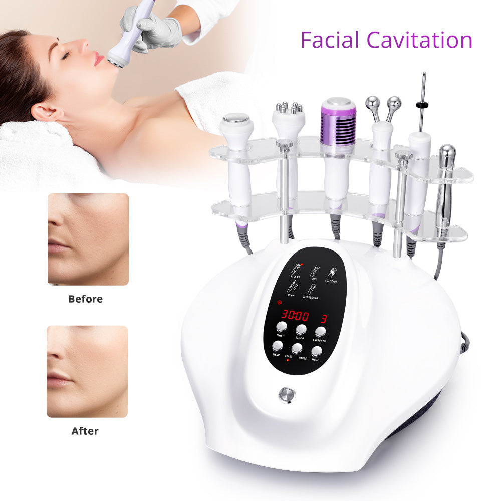 using comparison of Microcurrent Facial Ultrasonic Hot&Cold Hammer Ultrasonic Device