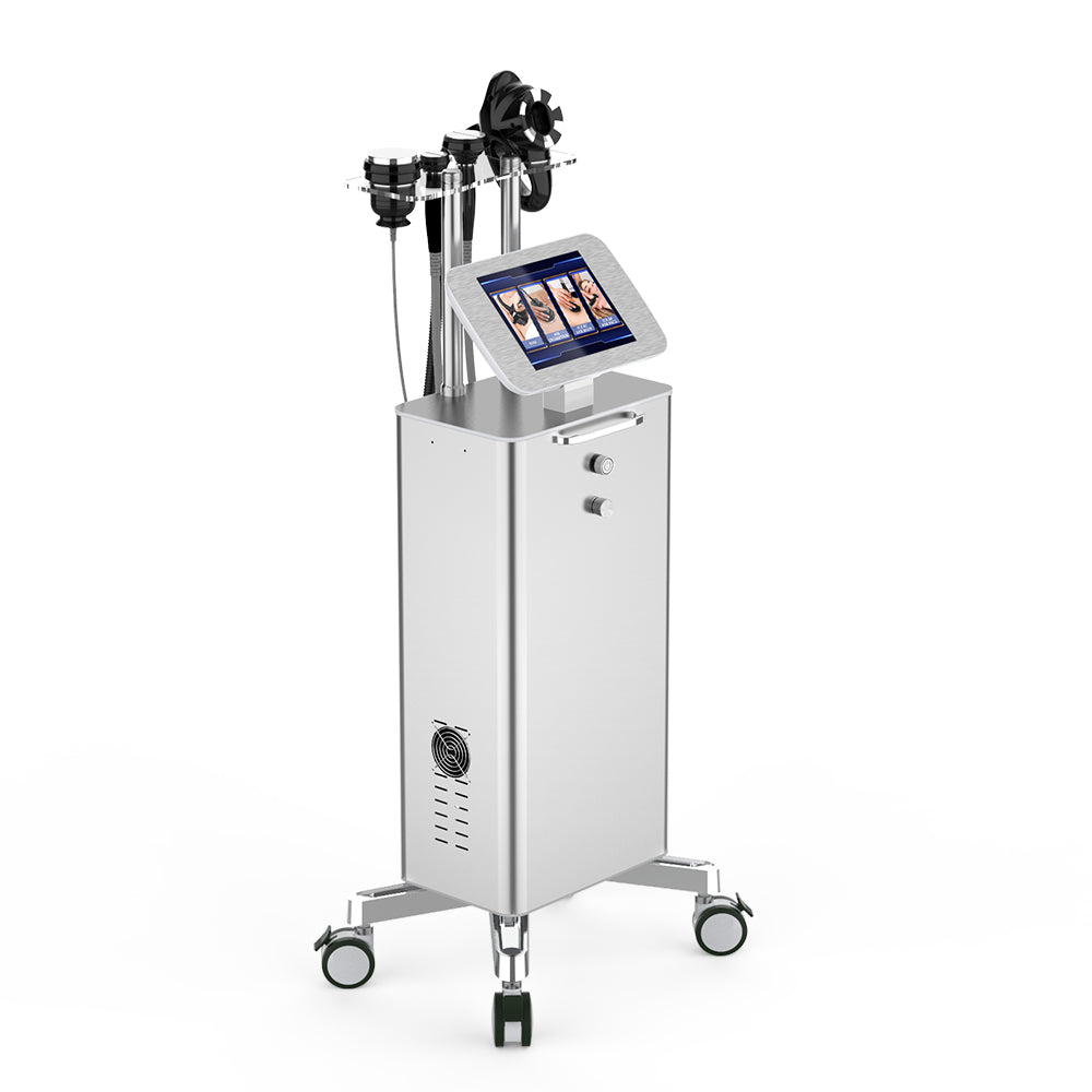 left side view of 4 In 1 Vertical Unoisetion Cavitation Machine