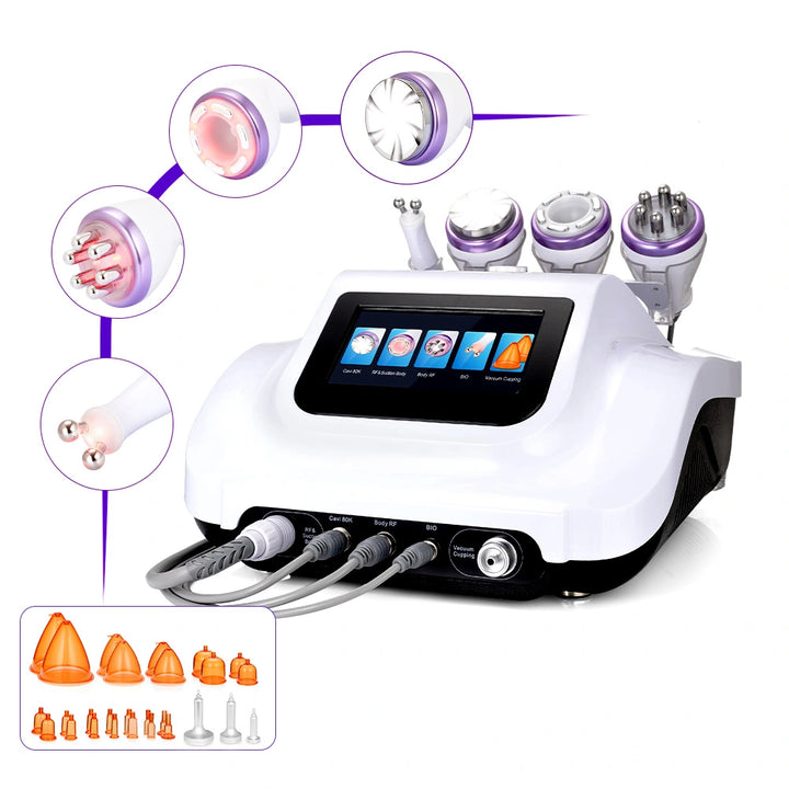 details of 80k cavitation radio frequency vacuum therapy machine