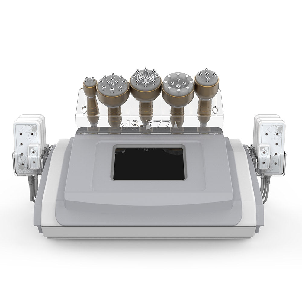 Front site view of 6 in 1 Cavitation Vacuum Body Contouring Lipo Laser Machine