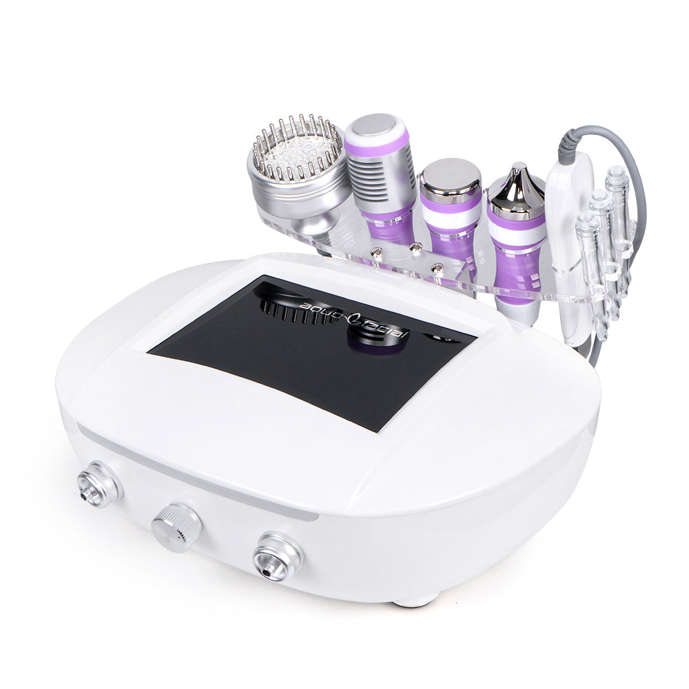 Right side view of 6 in 1 Ultrasonic Skin Scrubber Machine