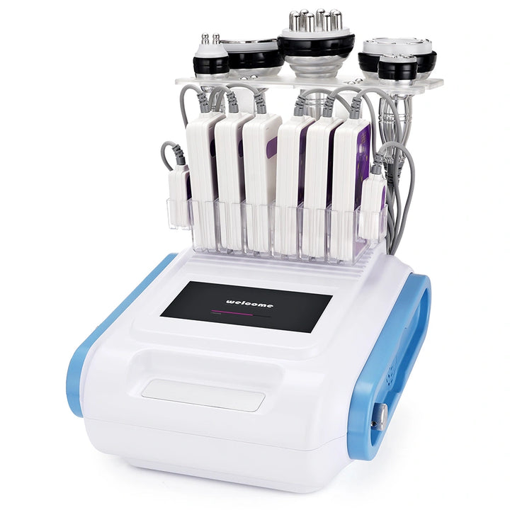 right side view of 6 in 1 40K Cavitation Radio Frequency Vacuum Machine