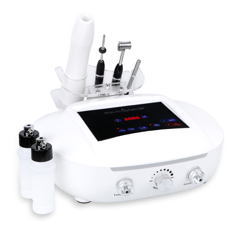 left side view of 5 IN 1 High Frequency Treatment Oxygen Moisturize Machine