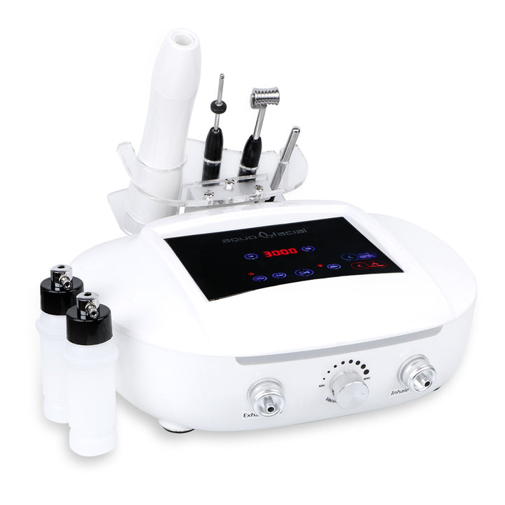 left side view of 5 IN 1 High Frequency Treatment Oxygen Moisturize Machine