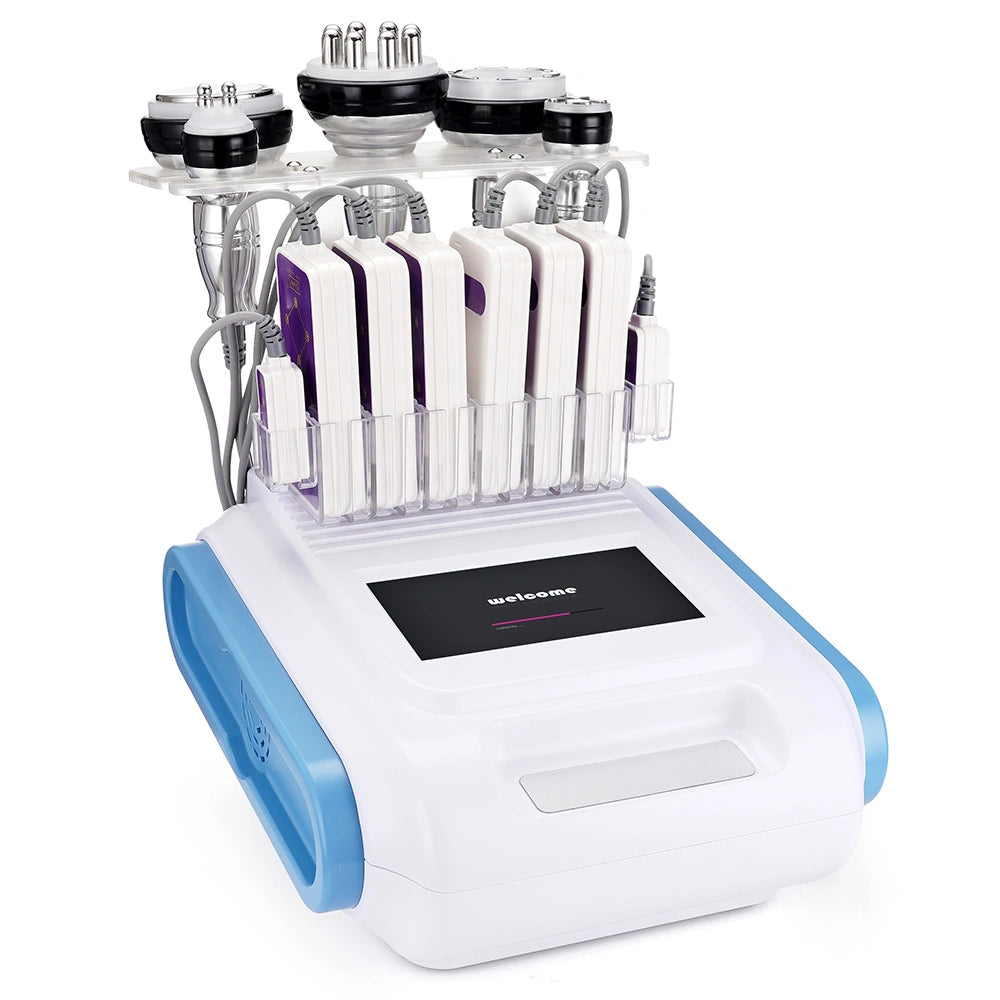 6 in 1 160mw Ultrasonic Cavitation Radio Frequency Cavitation Machine