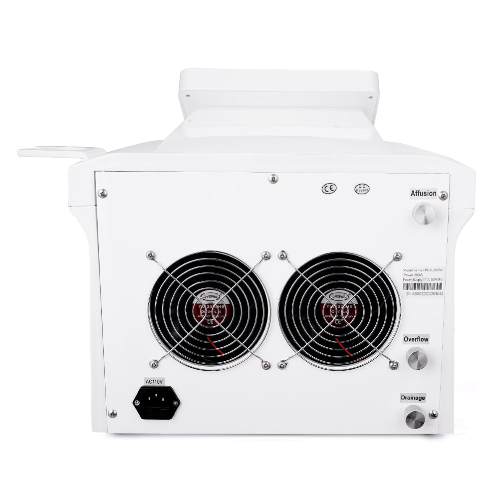 Interfaces of 3 In 1 Diode Laser 755nm/808nm/1064nm Hair Removal Machine