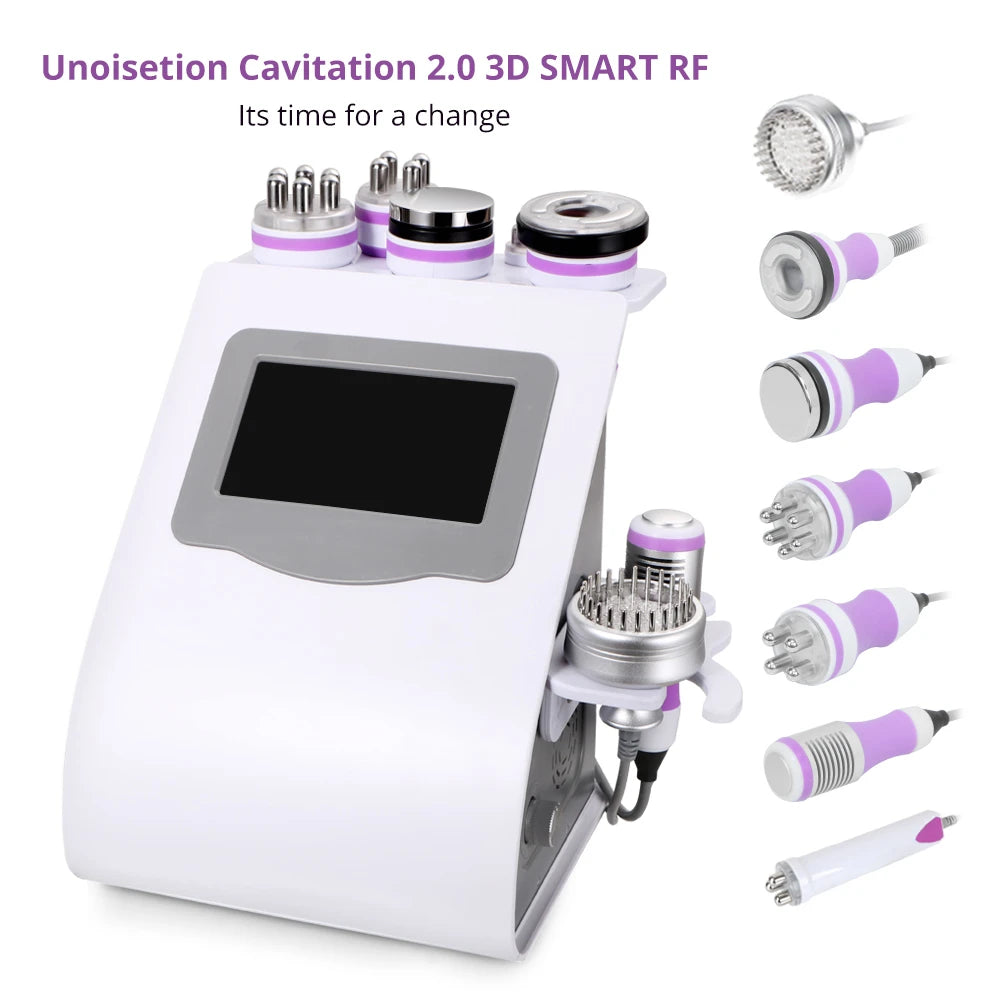 The handles of 8 IN 1 40K Unoisetion Cavitation Radio Frequency Vacuum Cavitation Machine