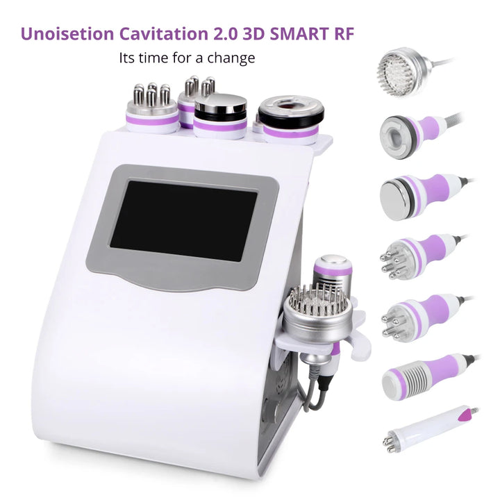 The handles of 8 IN 1 40K Unoisetion Cavitation Radio Frequency Vacuum Cavitation Machine
