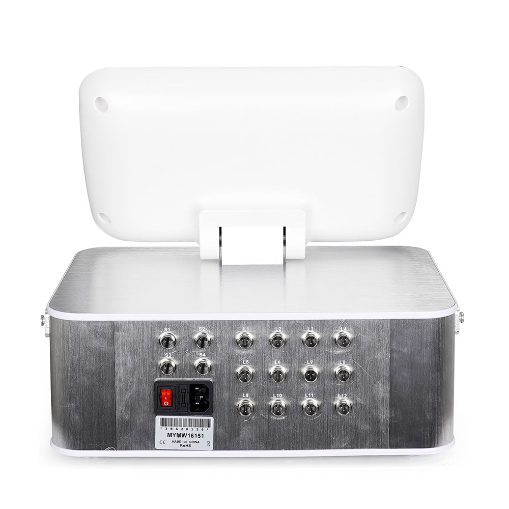 Interfaces of Professional LLLT Diode LED Lipo Laser Machine with 16 Lipo Laser Pads