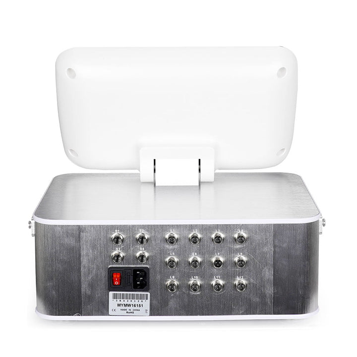 Interfaces of Professional LLLT Diode LED Lipo Laser Machine with 16 Lipo Laser Pads