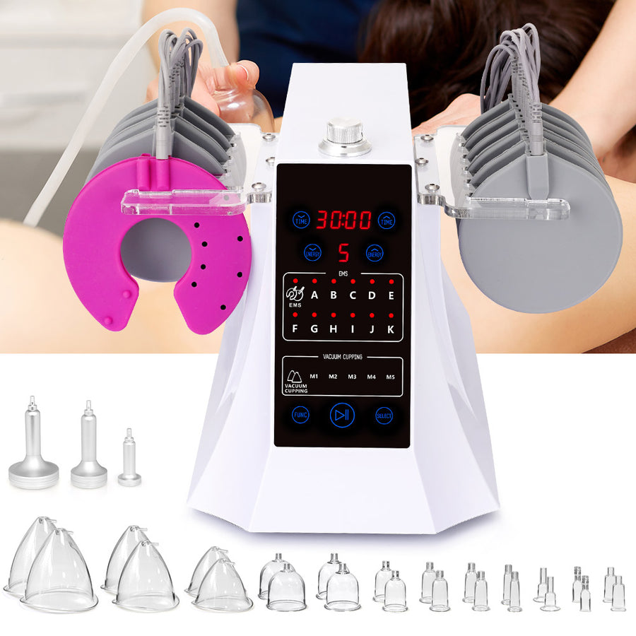 2 In 1 Microcurrent Muscle Electric Stimulation Machine