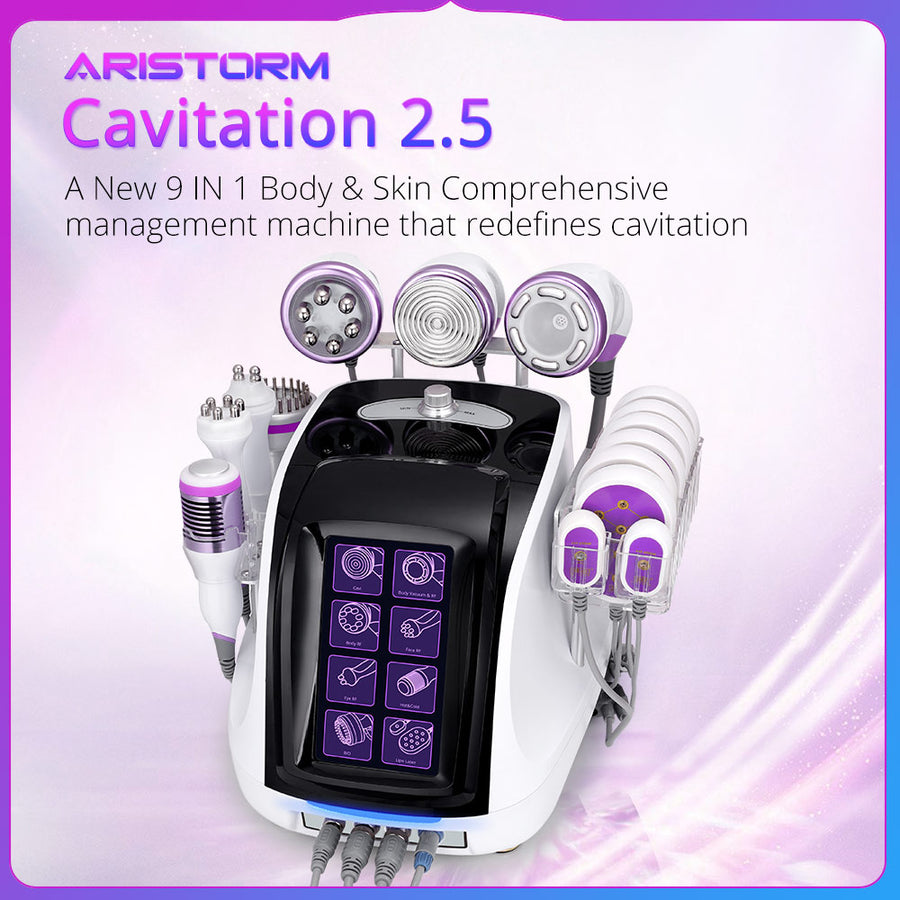 9 in 1 40k Aristorm Ultrasonic Cavitation Machine 