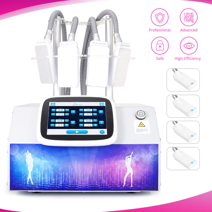 all sets of Professional Cold Freezing Cryo Pads Machine
