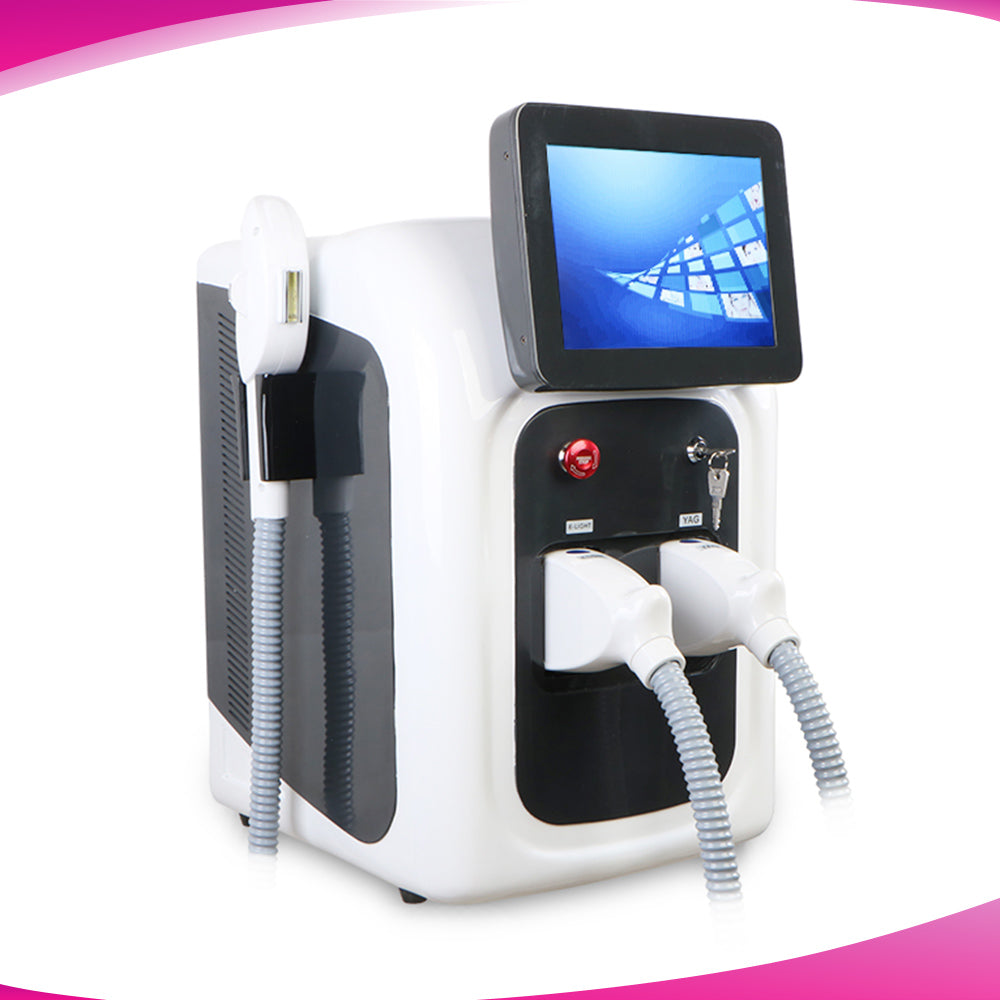 3 In 1 Professional Hair Removal Tattoo Removal IPL Yag Laser Machine