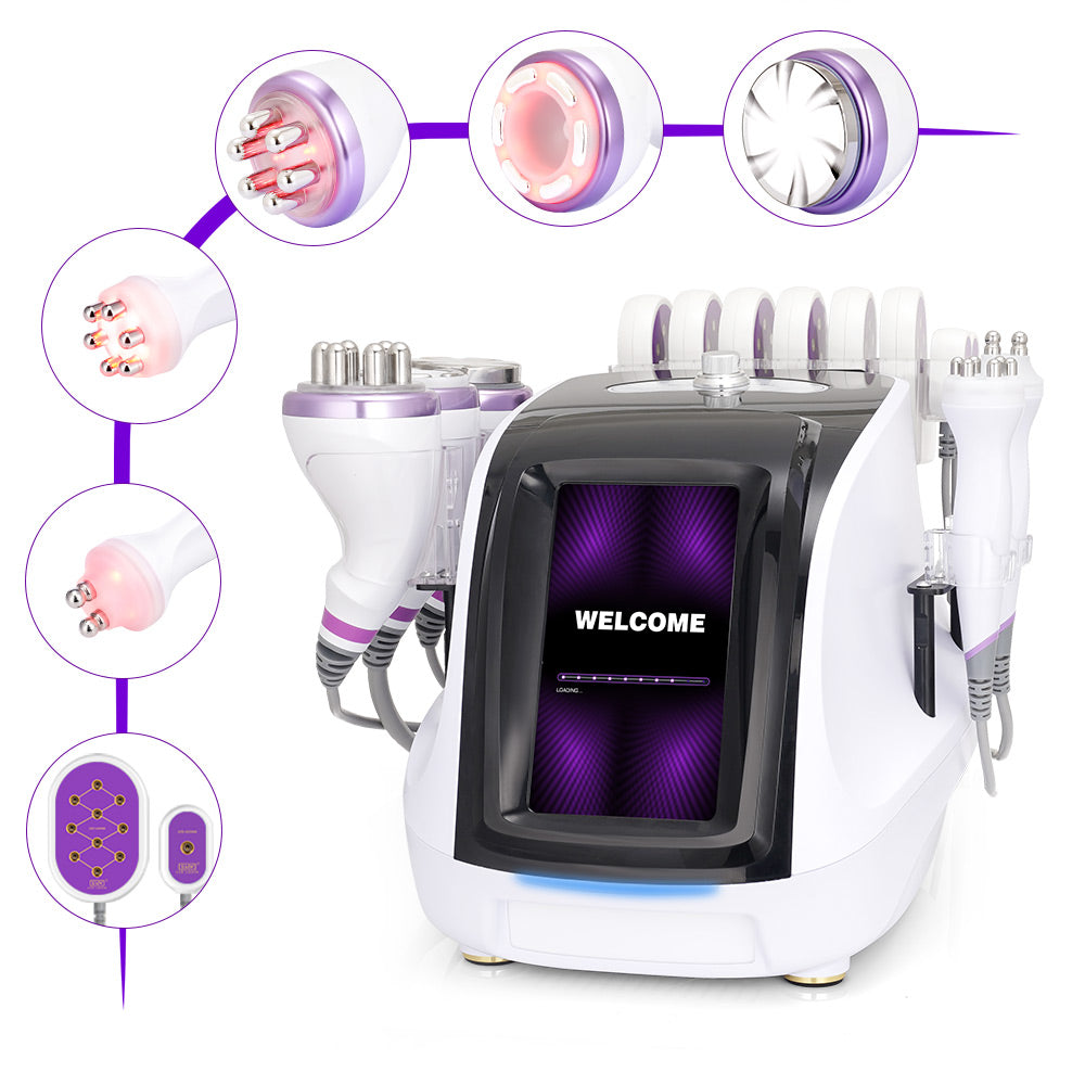 80k Cavitation 6 In 1 Ultrasonic Ratio Frequency Machine