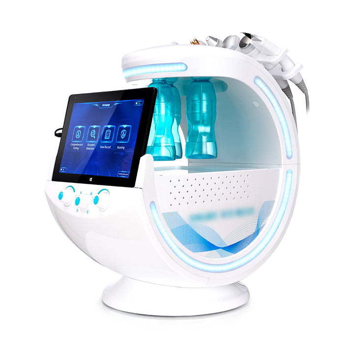 right side view of 7 in 1 Multifunctional Oxygen Therapy Machine