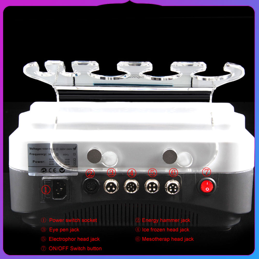 interfaces of Mesotherapy Ultrasonic Skin Rejuvenation Equipment