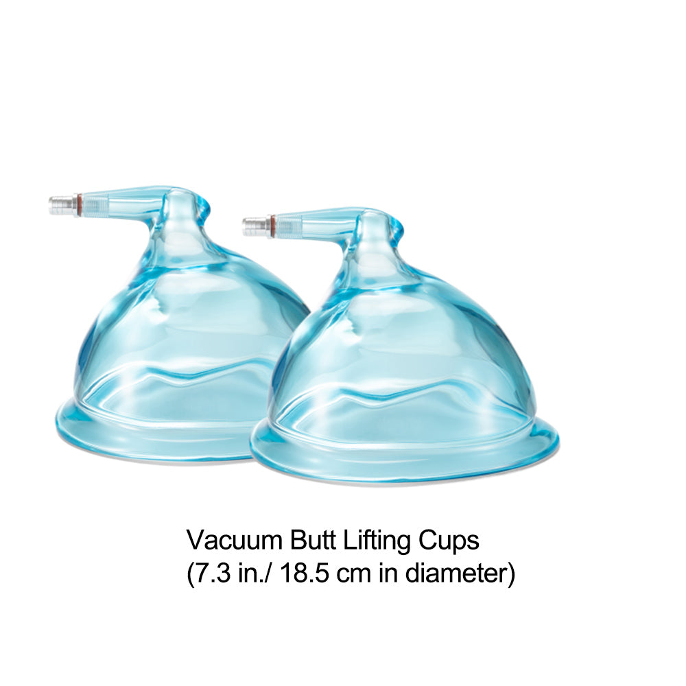 2PCS  BBL Blue Vacuum Therapy Butt Lifting Cups For USA Stock 18.5cm in Diameter