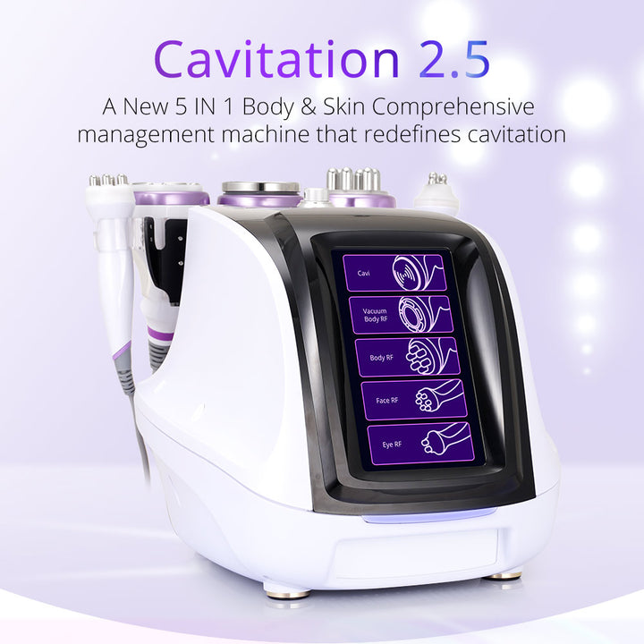 Newest 5 In1 40K Cavitation Radio Frequency Facial Machine