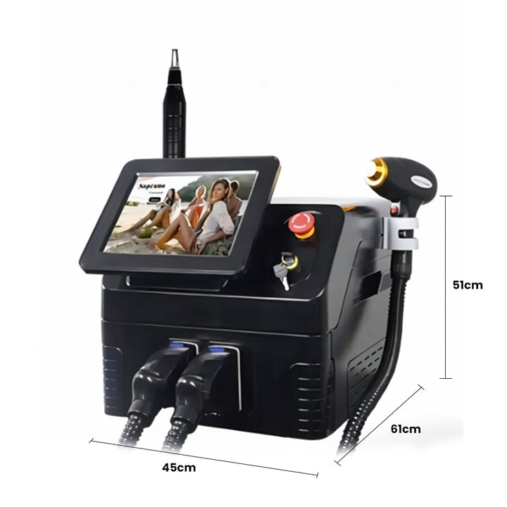 2-In-1 Picosecond 808 Diode Laser Machine Hair Removal Tattoo Removal