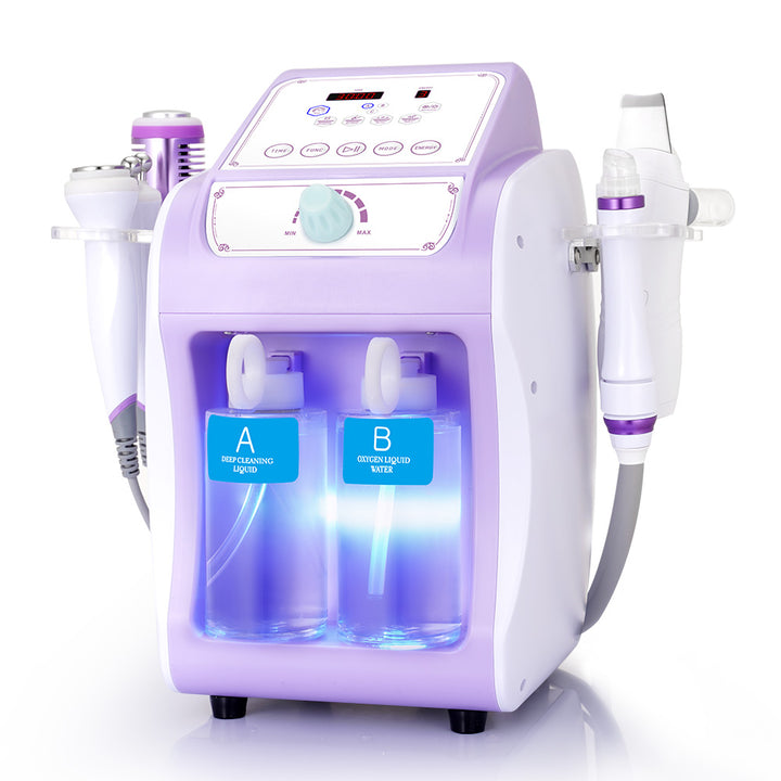 Peneelily 6 in 1 Hydra Dermabrasion Blackhead Removal Skin Scrubber Deep Cleaning Machine