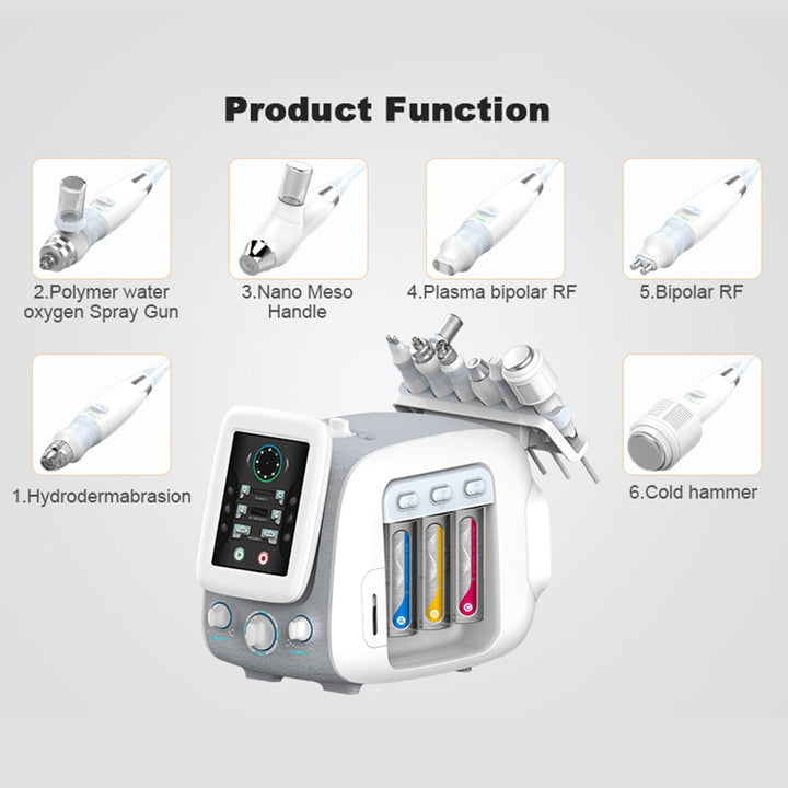 product function of H2&O2 Hydro Dermabrasion Oxygen Jet Facial Machine