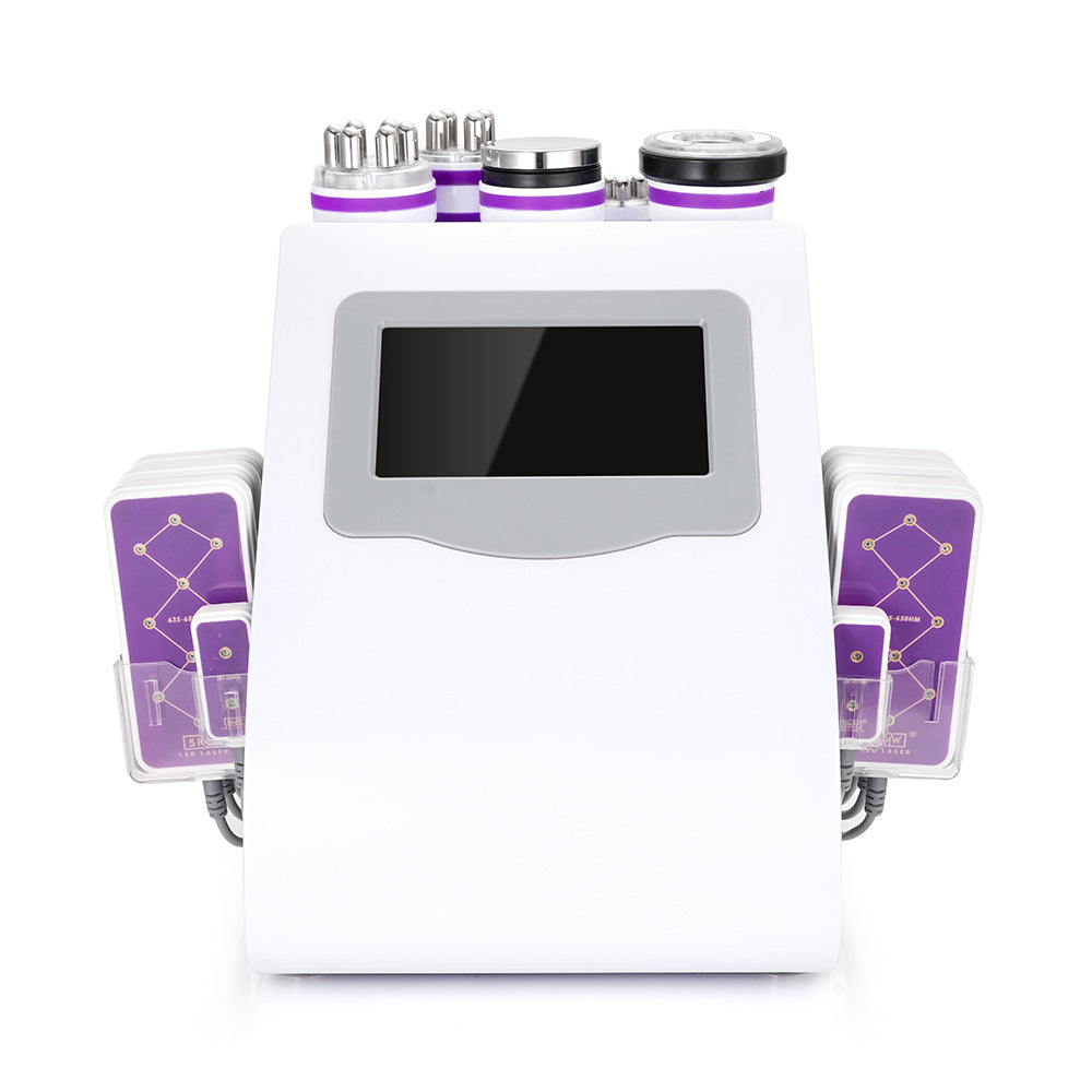 front side view of 6 In 1 40K Ultrasonic Cavitation Machine